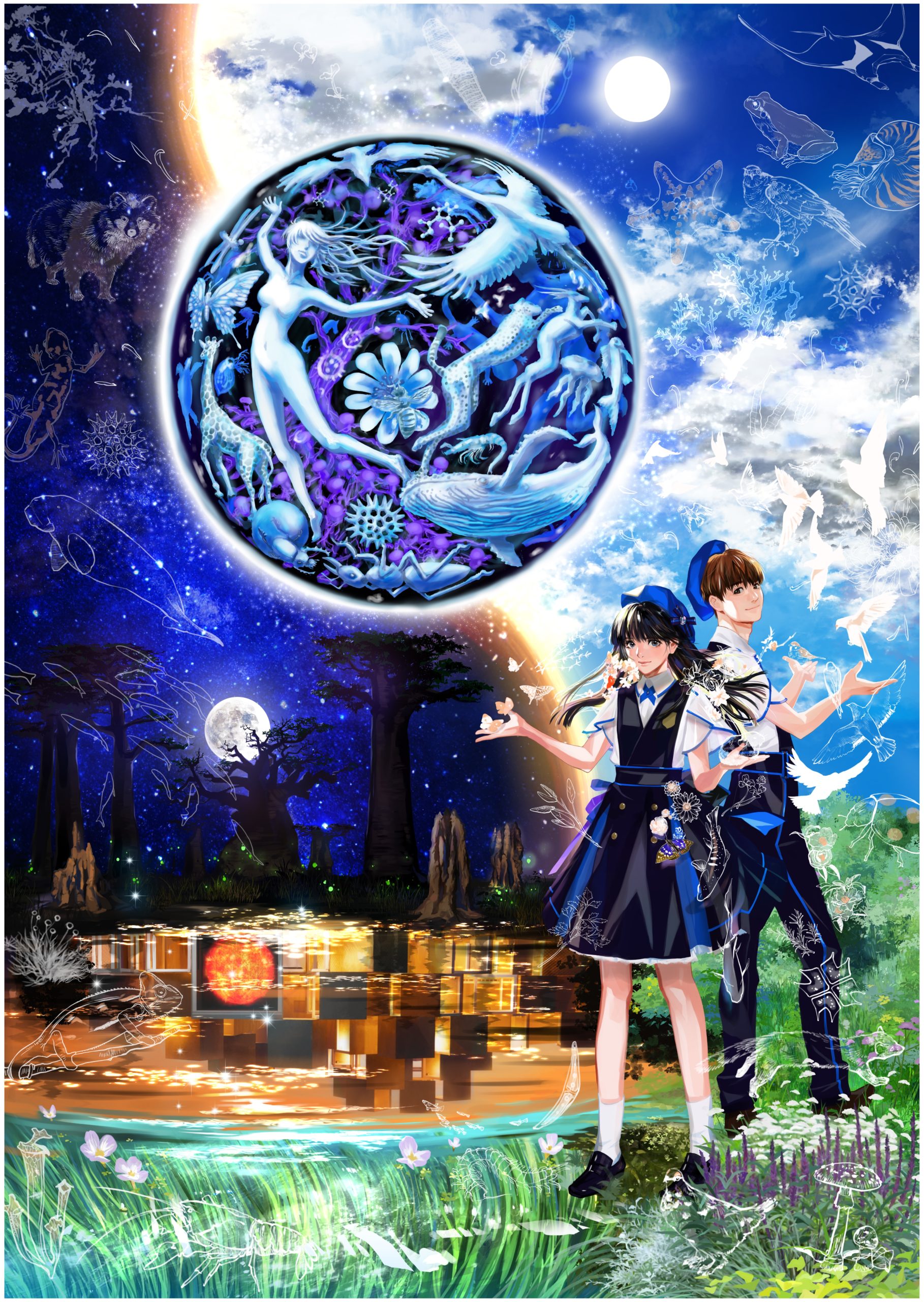 江端里沙氏による描き下ろしキービジュアルと豪華PVも公開 - SHOJI 